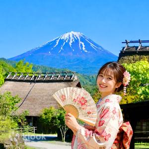 山梨縣 - 富士山探索之旅|新倉山淺間公園·天梯小鎮·忍野八海·河口湖大石公園·西湖療愈里根場一日遊(贈日式草餅)